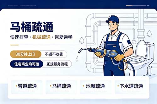 宝鸡马桶疏通