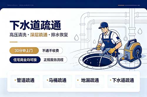 宝鸡下水道疏通